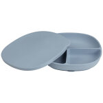 Assiette � ventouse et couvercle ocean