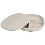 Assiette � ventouse et couvercle latte