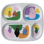 Assiette à compartiments barbapapa Assiette à compartiments barbapapa