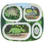 Assiette  compartiments les dinosaures