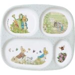 Assiette  compartiments pierre lapin