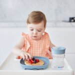 Assiette compartiment�e 2 en 1 ocean