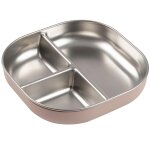 Assiette compartiment�e inox barbe � papa