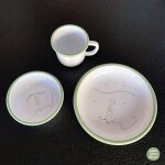 Assiette �mail le petit prince (21 cm)