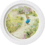 Assiette pierre lapin blanche (18 cm)