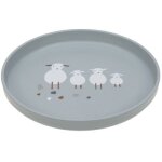 Assiette plate tiny farmer mouton et oie bleue