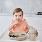 Assiette � ventouse et couvercle latte
