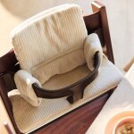 Assise pour chaise haute stokke cloudy rib oatmeal