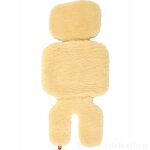 Assise little king en peau d'agneau
