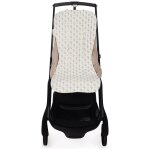 Assise poussette botton fleurs