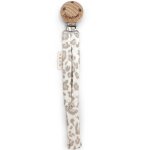 Attache sucette wood soft print