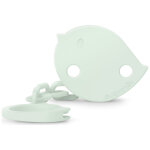 Attache sucette cha�ne birdies vert