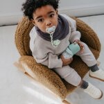 Attache sucette cha�ne birdies vert