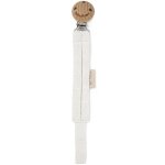 Attache sucette wood lullaby white