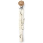 Attache sucette wood olive bloom