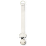 Attache sucette wood vanilla white