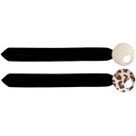 Attache - t�tine pebble black sand