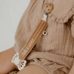 Attache t�tine rayures fines (personnalisable)