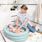 Baignoire gonflable aqua dots avec transat int�gr�
