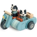 Balade � moto des blaireaux en bois