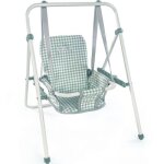 Balancelle pour poupe tom vichy vert
