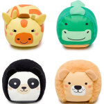Lot de 4 balles doudous jungle doodballs