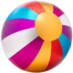 Ballon cirque multicolore (40 cm)