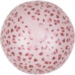 Ballon gonflable l�opard vieux rose (51 cm)