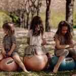 Ballon sauteur or (45 cm)