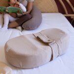 Bande ventrale cocoonababy fleur de coton avoine