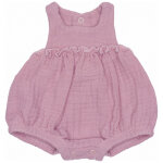 Barboteuse froufrou pour poup�e en gaze de coton p�tale