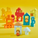 Baril ferme multicolore (56 pi�ces)