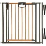 Barrire easy lock wood plus avec adaptateur escalier (84  92 cm)