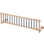 Barrière de lit en bois audrey hydride anthracite 127 cm Barrière de lit en bois audrey hydride anthracite 127 cm