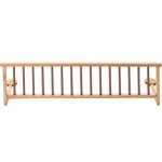 Barrire de lit en bois audrey hydride vieux rose 127 cm