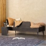 Barri�re de lit enfant eboni (90 cm)