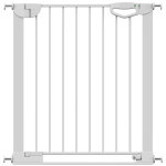 Barri�re de s�curit� easylock flatstep blanche (76 � 83 cm)