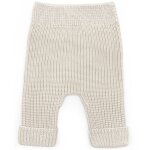 Pantalon b�b� en tricot ivory (0 - 1 mois)