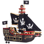 Bateau pirate du capitaine barberousse en bois fsc