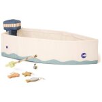 Bateau en toile avec kit de pêche kid's hub Bateau en toile avec kit de pêche kid's hub