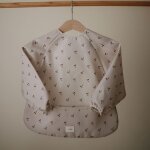 Bavoir � manches longues cherries (6 - 24 mois)