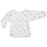 Bavoir manches longues imperméable rainbow Bavoir manches longues imperméable rainbow