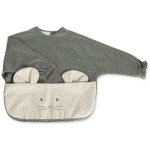 Bavoir manches longues poppy moss Bavoir manches longues poppy moss