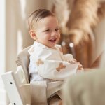 Bavoir manches longues teddy bear