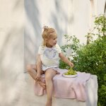 Bavoir oat white