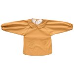 Bavoir tablier col claudine uni camel (3 - 5 ans)