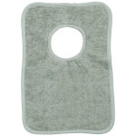 Bavoir passe t�te en �ponge vert