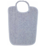 Bavoir maternelle en �ponge gris