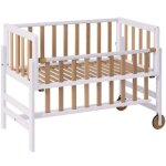 Berceau cododo betty naturel et blanc (45 x 90 cm) Berceau cododo betty naturel et blanc (45 x 90 cm)