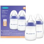 Lot de 2 biberons et t�tines natural wave� sp�cial allaitement (160 ml)